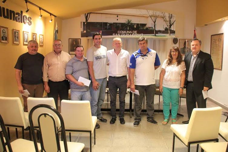 Michlig visitó San Guillermo y Suardi y mantuvo contacto con directivos de instituciones