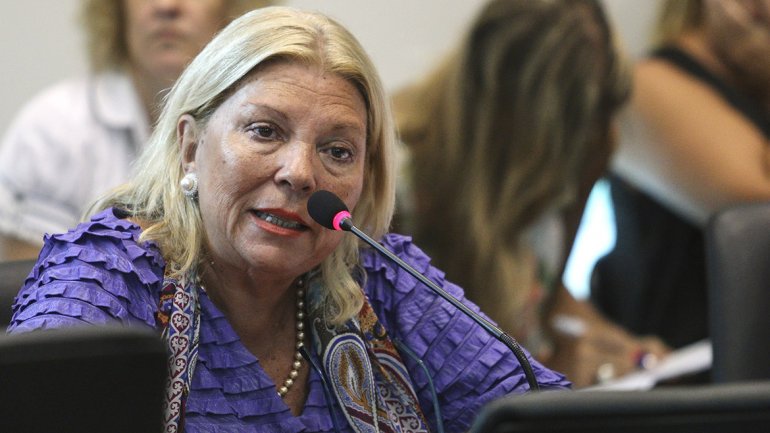 Elisa Carrió pidió investigar la denuncia contra Cristóbal López y Ricardo Echegaray