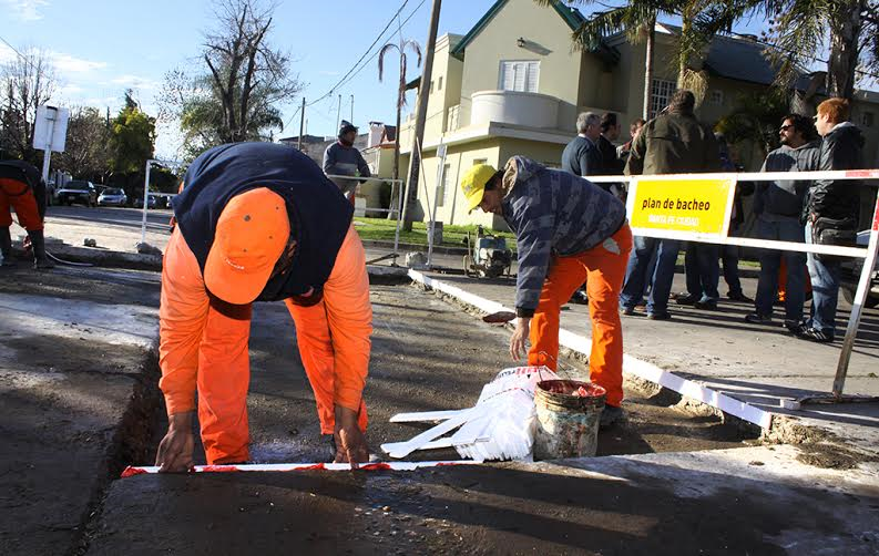 Plan de Bacheo: continúan los trabajos en diferentes puntos de la ciudad
