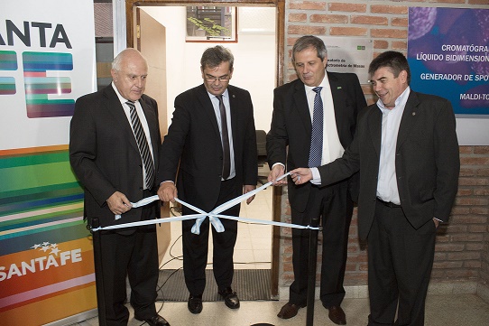 Quedó inaugurado el Laboratorio de Espectrometría de Masas