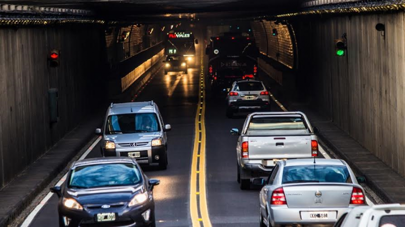 Reemplazarán la iluminación interior del Túnel Subfluvial por tecnología LED