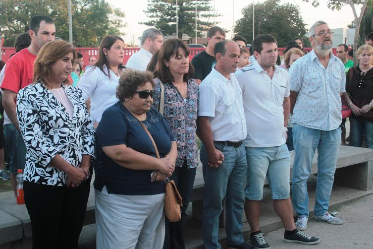 La intendente participó de un homenaje a Nicolás Pena