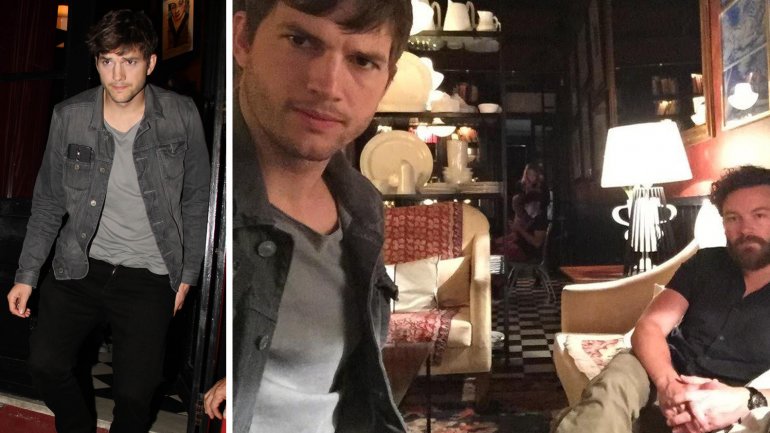 ASHTON KUTCHER, RECORRIDA NOCTURNA Y DEGUSTACIÓN DE MANJARES ARGENTINOS