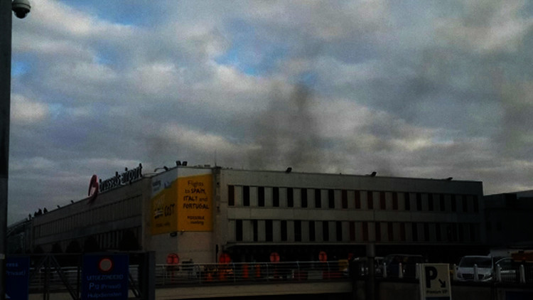 Se produce una explosión en el metro de Bruselas 