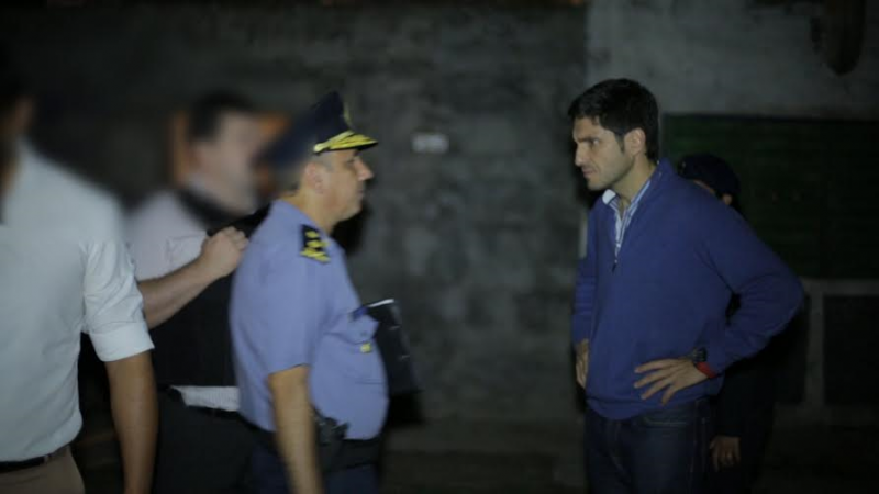 Pullaro - Operativo en Barrio San Lorenzo