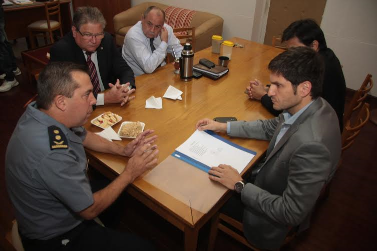 Maximiliano Pullaro supervisó la seguridad en Esperanza