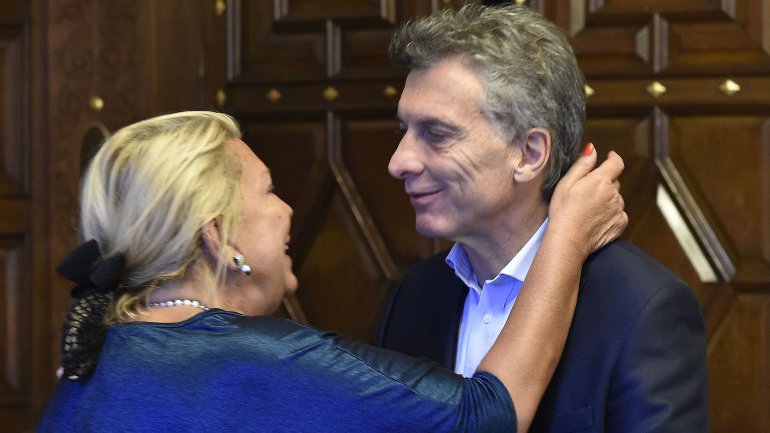 Mauricio Macri recibió a Elisa Carrió en la Quinta de Olivos: 