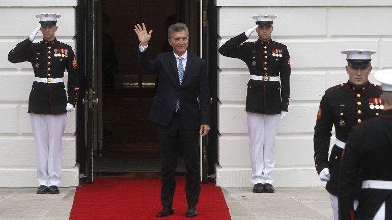 Mauricio Macri cenó con Barack Obama en la Casa Blanca
