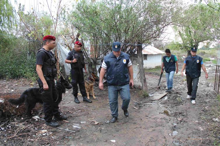 Secuestraron droga en un lugar allanado hace dos semanas en Coronel Dorrego