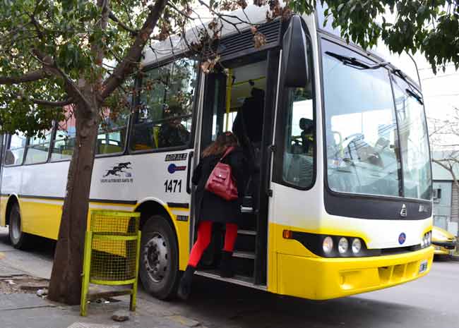 Colectivos en Santa Fe
