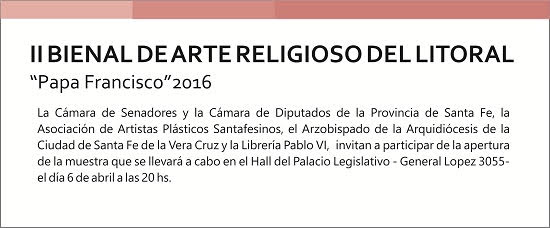 Inauguración de la Bienal de Arte Religioso 'Papa Francisco 2016'