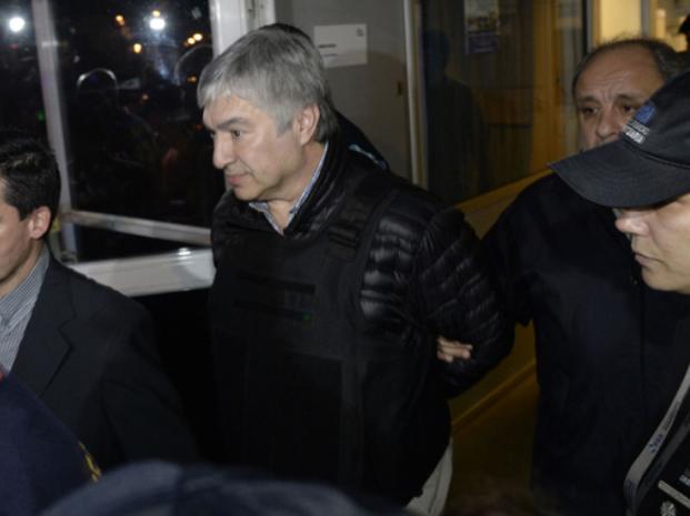 Báez detenido