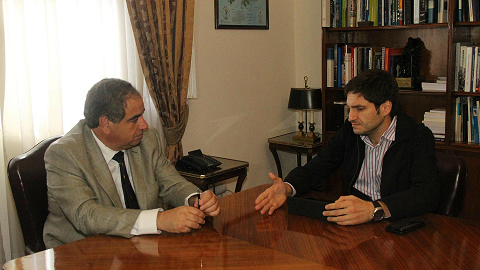 Pullaro se reunió con el ministro de Defensa por el robo de armas de guerra en la Fábrica Militar de Fray Luis Beltrán 