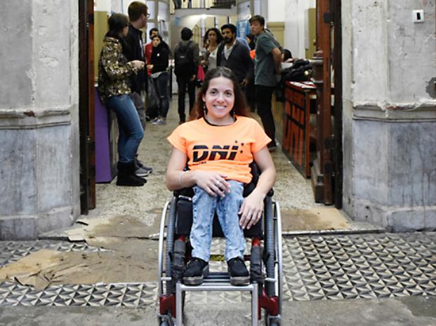 La presidenta del centro de estudiantes de Derecho, una historia de voluntad y tenacidad 