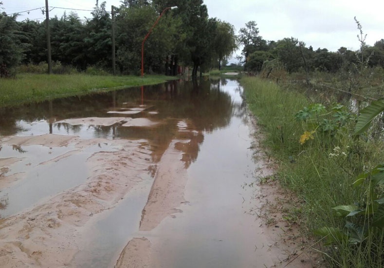 Costa santafesina - Inundación por lluvias