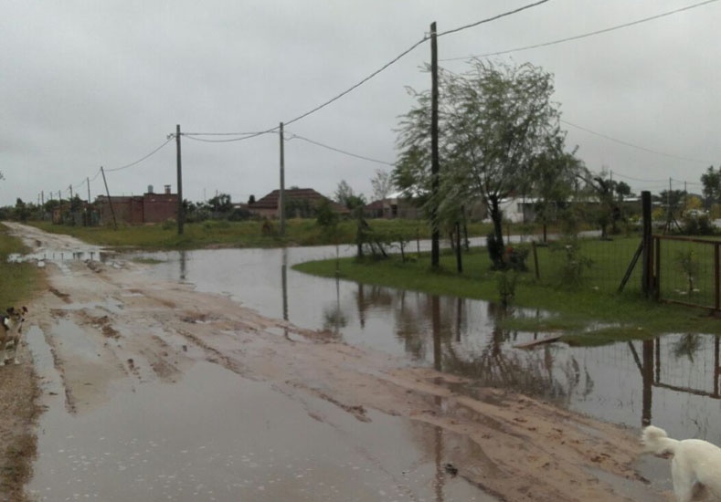 Costa santafesina - Inundación por lluvias