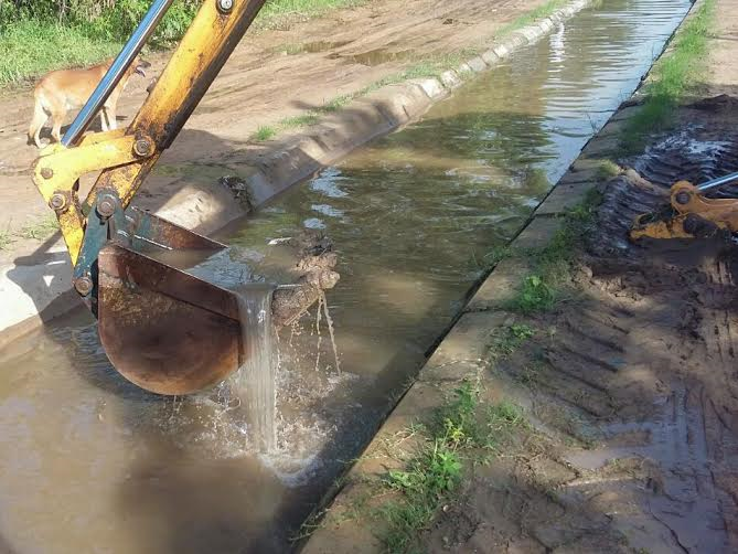 desobstrucción y bombeo en Colastiné Norte 