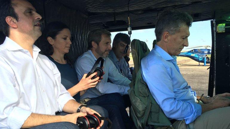 Emergencia hídrica: el Presidente Mauricio Macri ratificó obras para Santa Fe