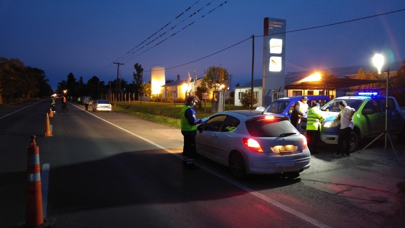 La APSV controló 269 vehículos y sancionó a 14 conductores con alcoholemia positiva 