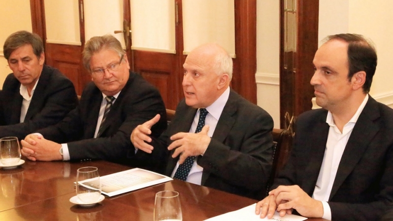 Miguel Lifschitz puso en marcha la comisión para la relocalización del Puerto de Santa Fe 