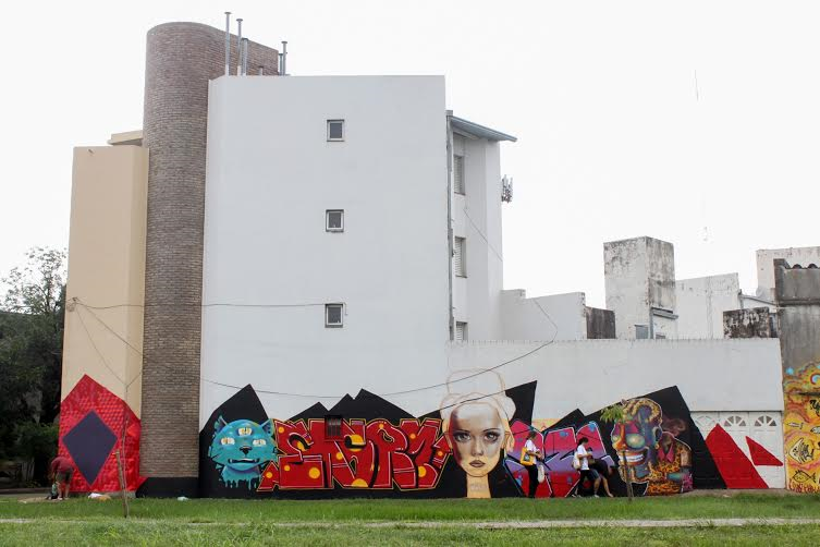 “Ruta de Murales” comenzó en Santa Fe y dejó su huella en el Corredor Las Colonias
