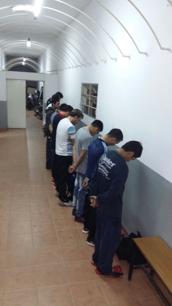 Disturbios y amenazas en el entrenamiento de Colón 