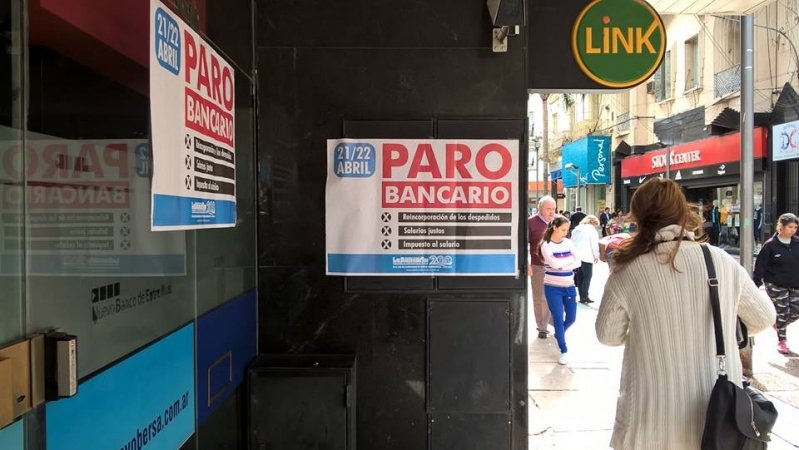Gremialistas levantaron el paro bancario que estaba programado para hoy