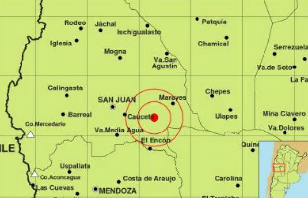 Un terremoto de 4.9 grados sacudió San Juan