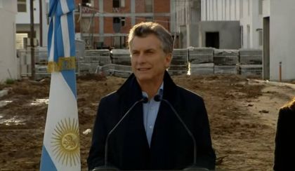 Macri lanzó el Plan Nacional del Agua