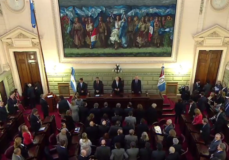 Lifschitz deja inaugurado el período de sesiones ordinarias