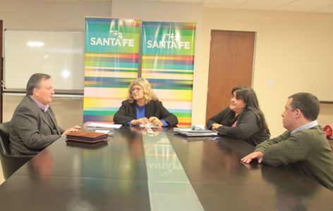 El senador Michlig se reunió con la Ministra de Educación