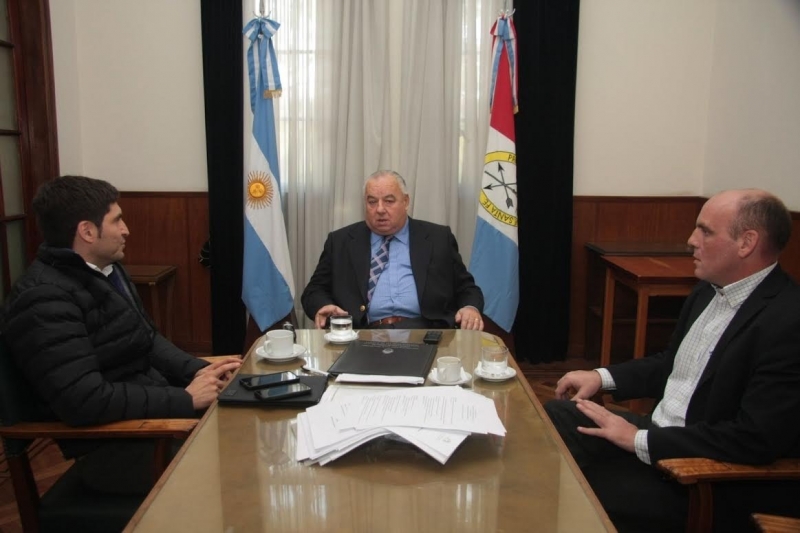 Pullaro se reunió con el presidente de la Corte Suprema de Justicia 