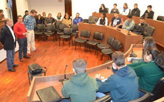 Alumnos de diferentes escuelas dieron inicio al Concejo Joven 2016
