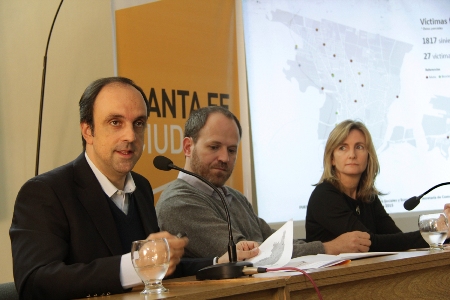 Se presentó el mapa de siniestros viales en la ciudad