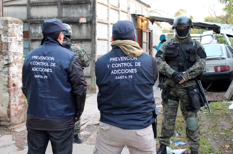 Cuatro detenidos en Rafaela con droga y armas de fuego
