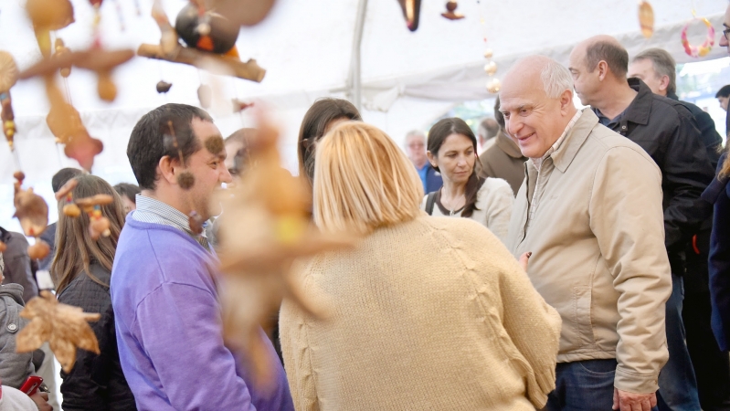Lifschitz participó de la Feria de Producciones Alternativas