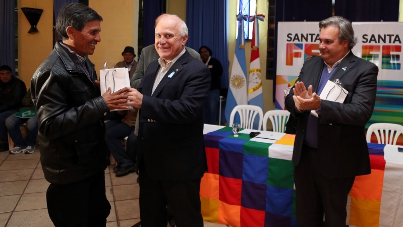 Lifschitz participó de la Asamblea de Aborígenes Santafesinos