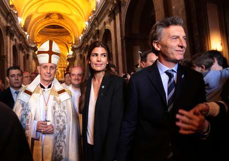 Macri tuvo su primer Tedeum como presidente