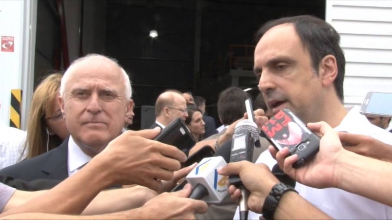 José Corral y Miguel Lifschitz confirmaron nuevas obras 