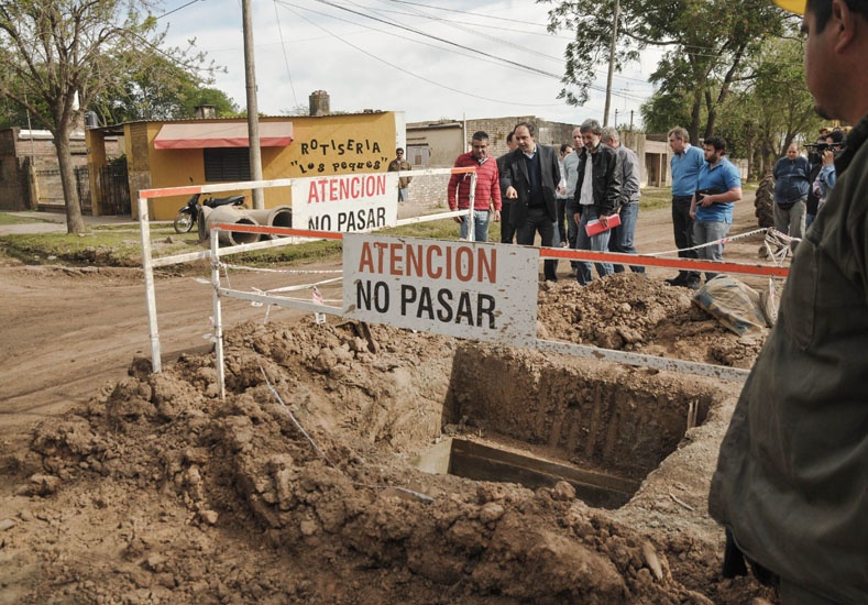 La construcción se repone luego de un mes lluviozo