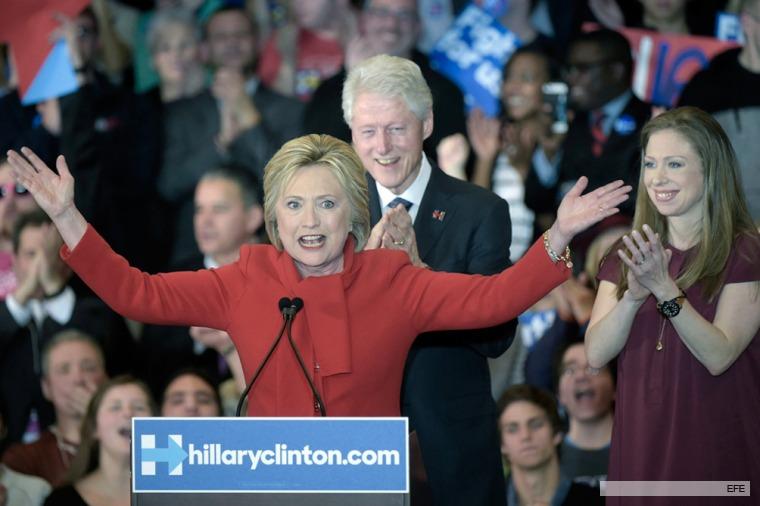 Hillary Clinton gana las elecciones de New Jersey