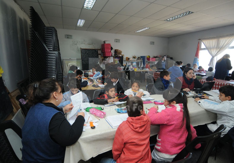 Escuela de Campo Jullier: privilegiar la educación en momento de crisis