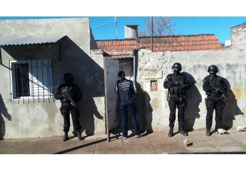 Allanamientos en Barrio Ciudadela Norte