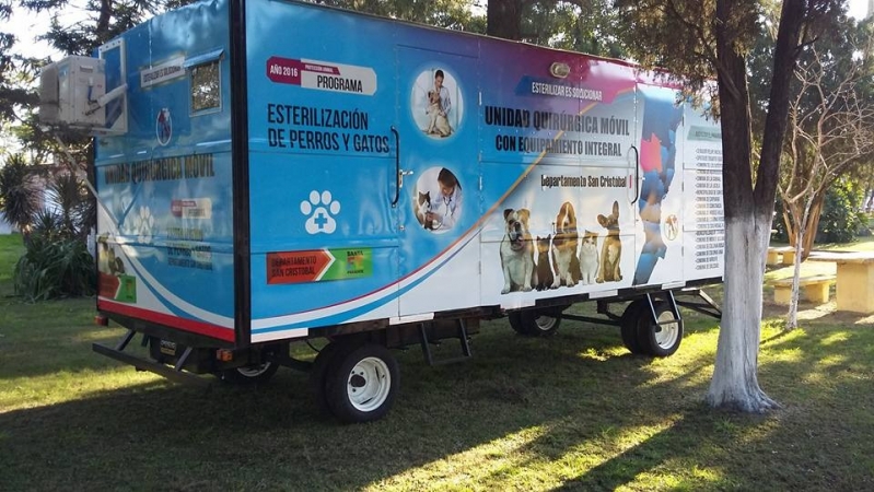 “Unidad Quirúrgica Móvil” para esterilización de perros y gatos