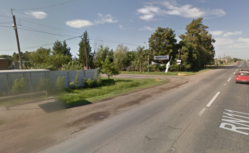 Violento choque en la Ruta 11