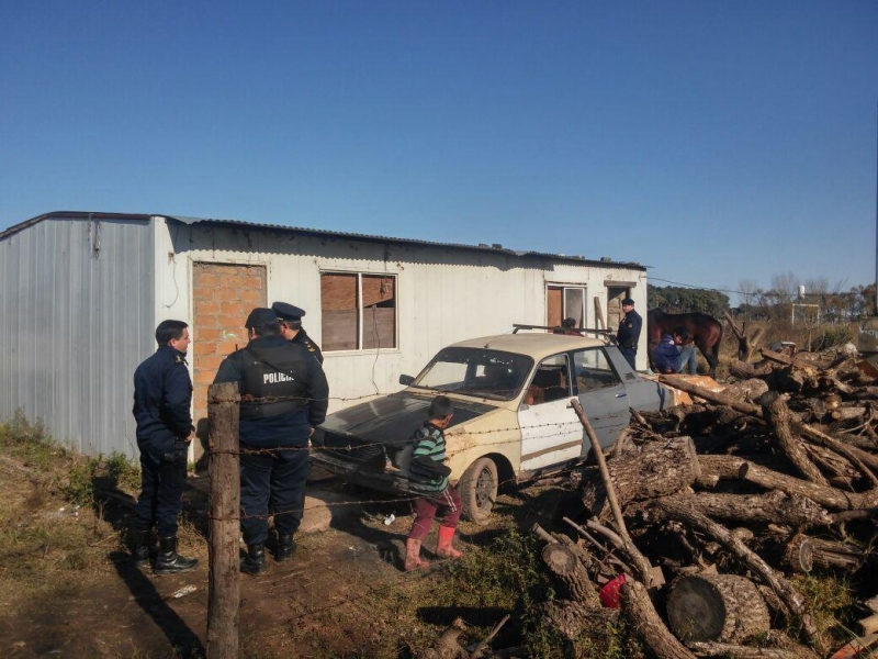 Hallan 80 bolsas de marihuana en una vivienda