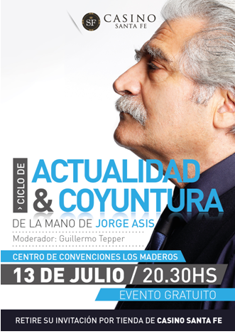 Jorge Asis en Casino Santa Fe