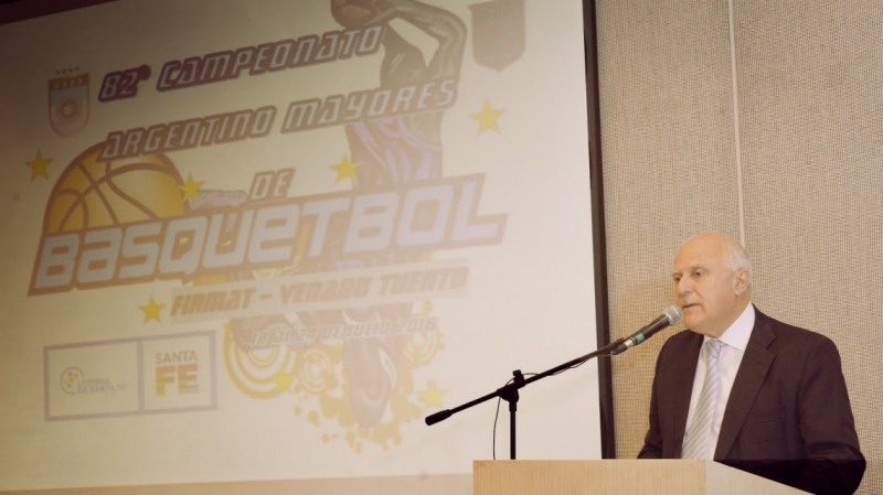 Lifschitz anunció la realización de la Copa Santa Fe de Básquet