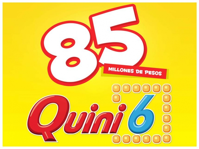 Esta noche el Quini 6 se viene con $85 millones