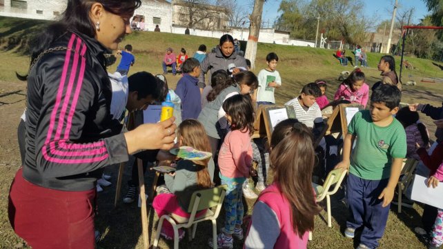 Colonia de invierno para los niños de Santa Rosa de Lima